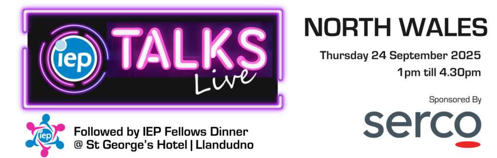 IEP Talks Live North Wales