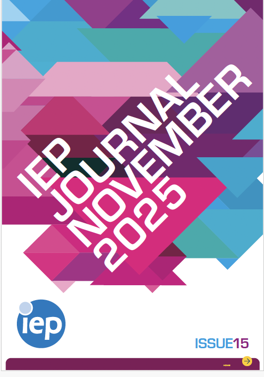 IEP Journal 15 Front Cover