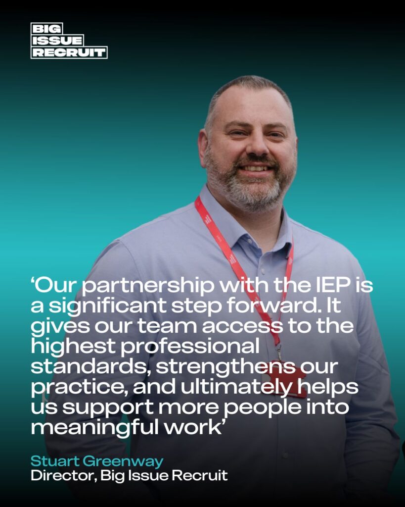 Big Issue Recruit CAP