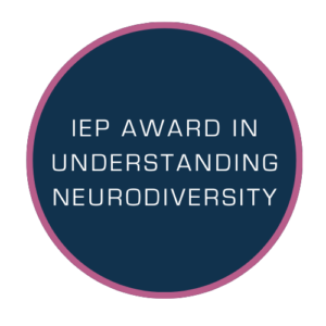 iep award in neurodiversity learning graphic