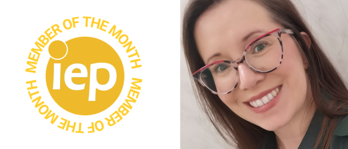 Emma Carpenter AIEP MOTM March 2026